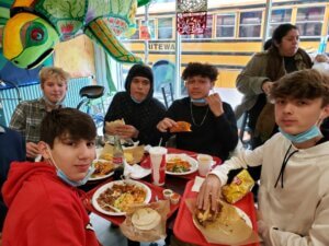 Logan High School Spanish students enjoy a trip to Mercado Central in Minneapolis